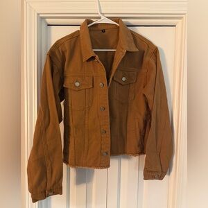 Brown Denim Jacket
